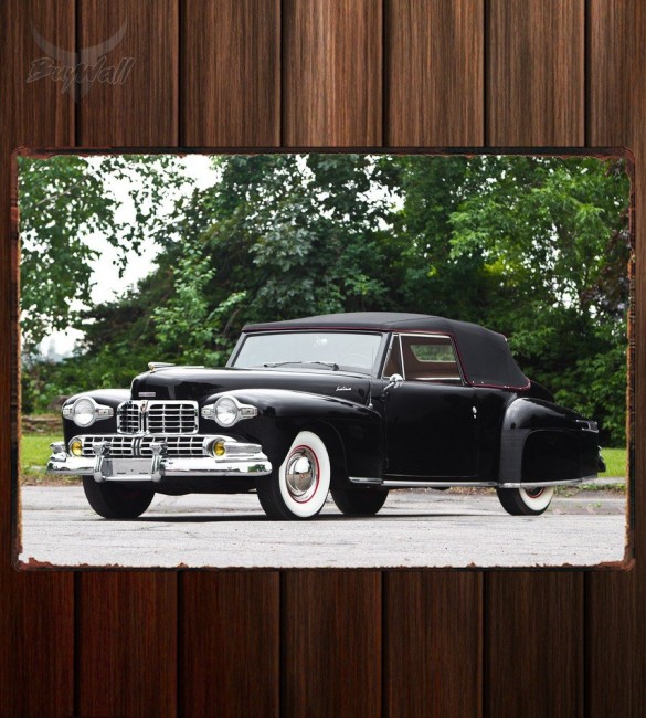 Металлическая табличка Lincoln Continental Cabriolet 372 Металлическая табличка Lincoln Continental Cabriolet 372